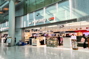 The Shilla Duty Free's new cosmetics & perfume store at Incheon International Airport