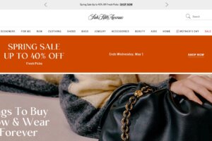 Saks website