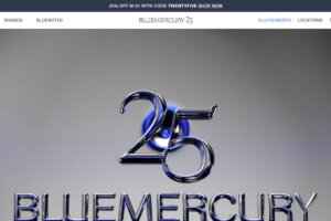 Bluemercury digital rebrand